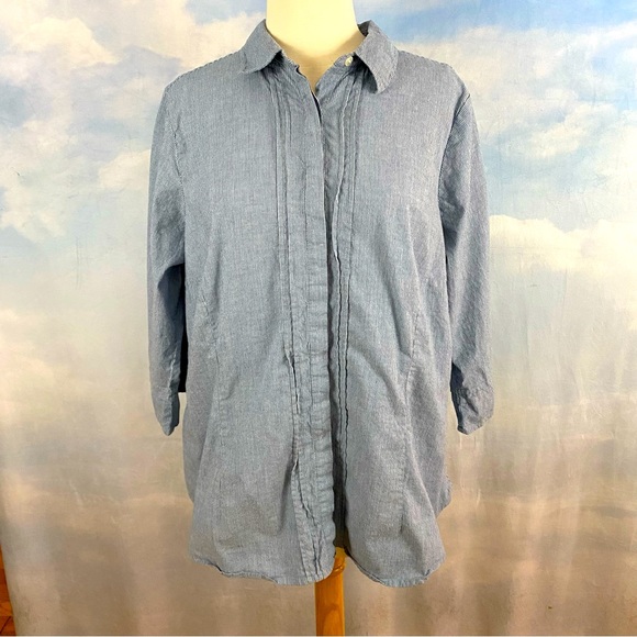 Avenue Signature Shirt Buttondown Size 18/20 - Picture 1 of 3